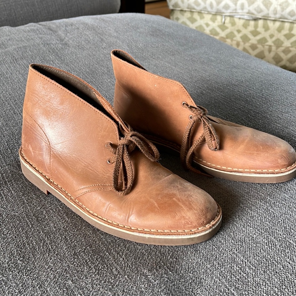 Light brown men’s boots